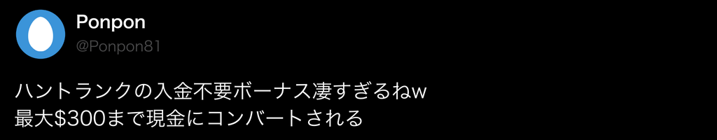 ハントランク 口コミ4