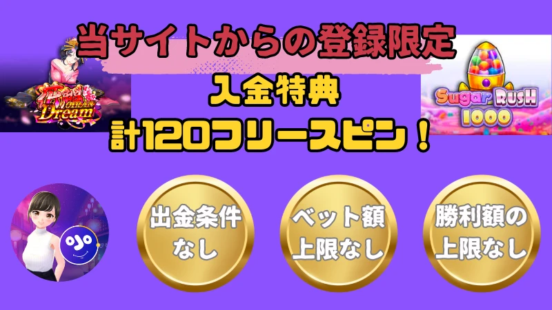 プレイオジョ 入金特典