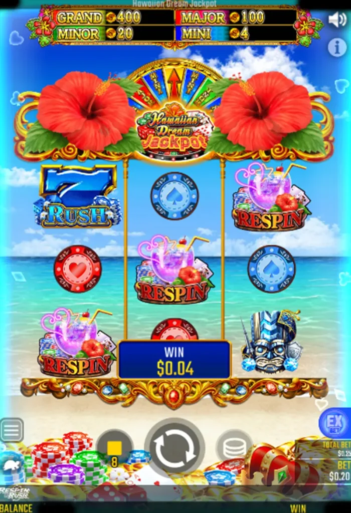 おすすめカジノスロット ハワイアンドリーム