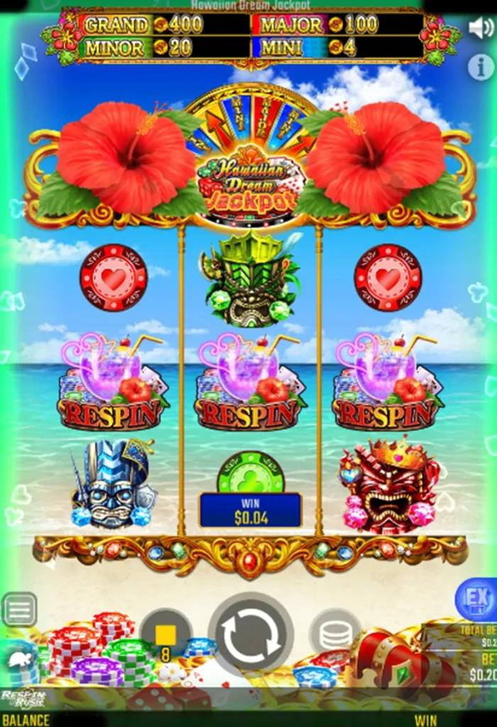 おすすめカジノスロット ハワイアンドリーム