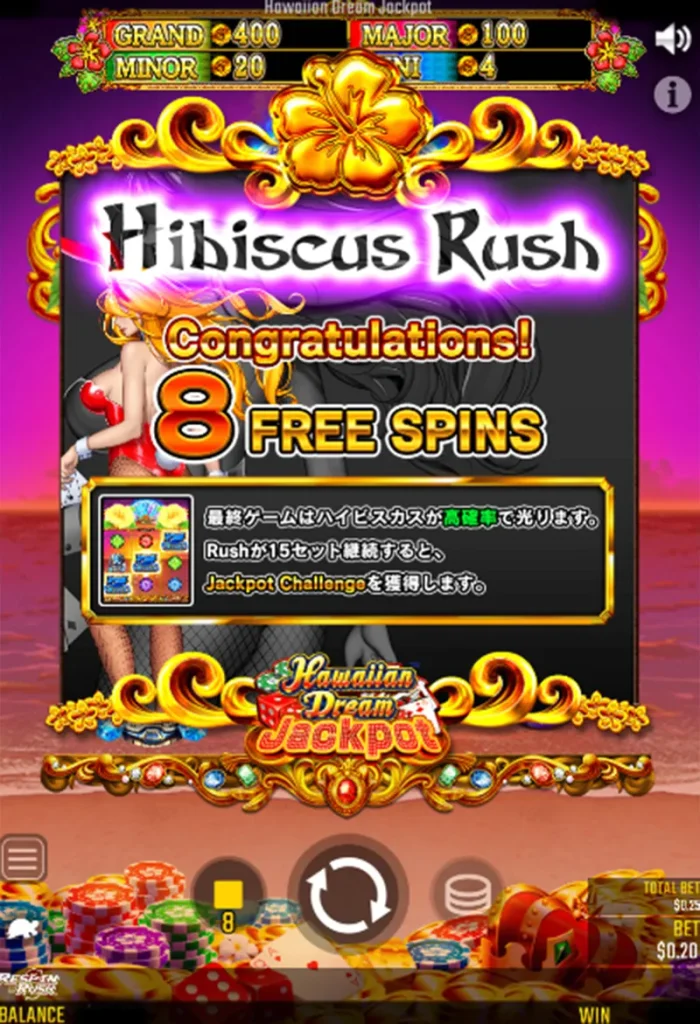 おすすめカジノスロット ハワイアンドリーム