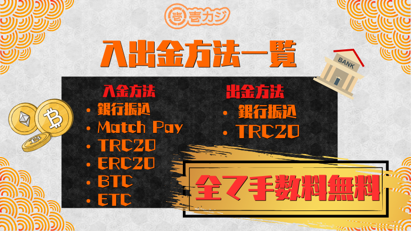 壱カジ 入出金
