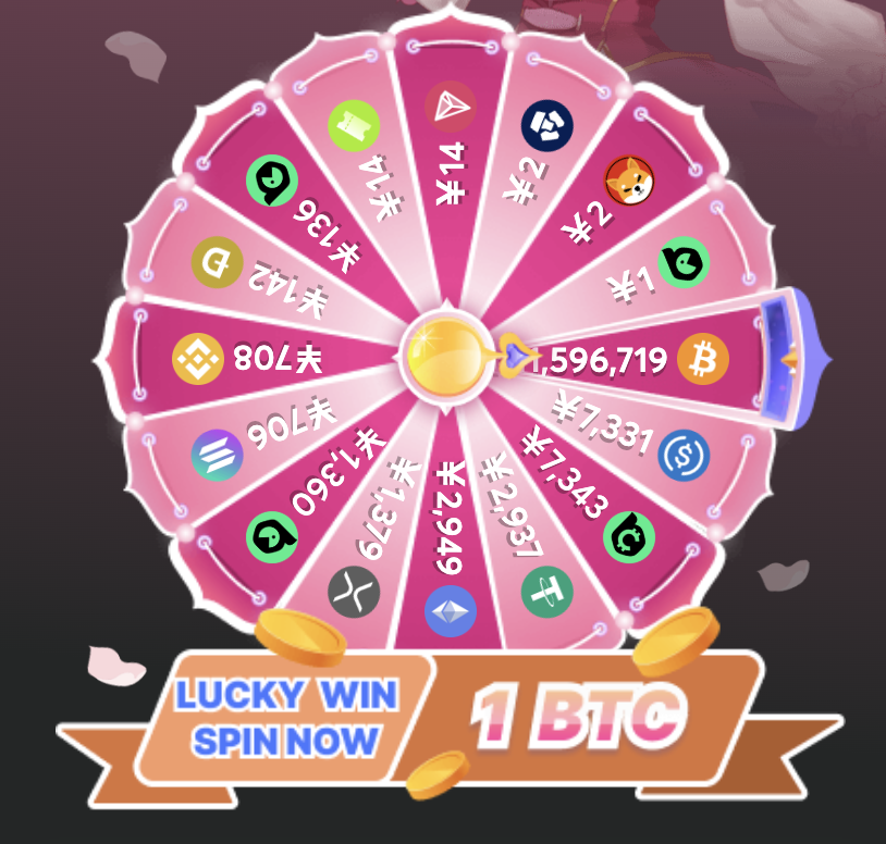 BCゲーム(BC.GAME) ラッキースピン