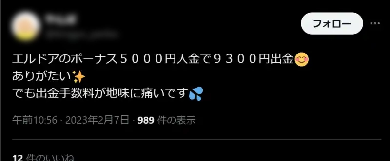 エルドアカジノ 評判・口コミ