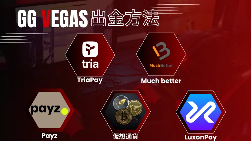 GGベガス 入金方法